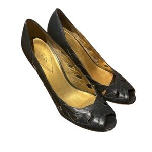 GUESS Open Toe Heels